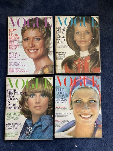 Vintage vogue 1969 lot - vogue,