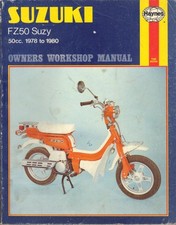 SUZUKI FZ50 SUZY,HAYNES OWNERS