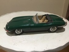 Tonka Polistil 1/16 Scale Jaguar XK E-Type Roadster Model Green