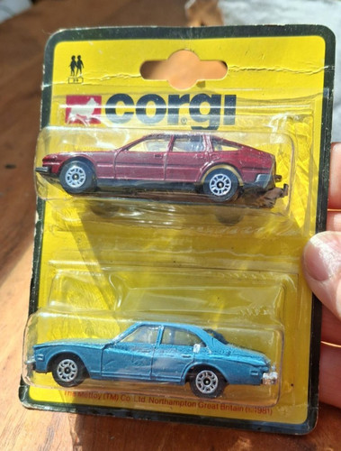 Vintage corgi twin cars 1981 - vintage,