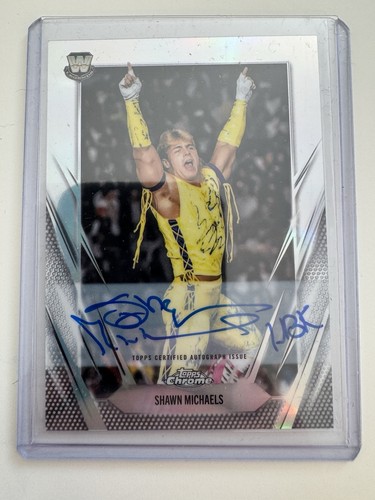 Topps wwe chrome 2026 auto - chrome,