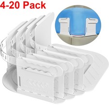 Open Corner Bed Sheet Holder with Lock Strips Bedsheet Clips Keep Sheets Firm