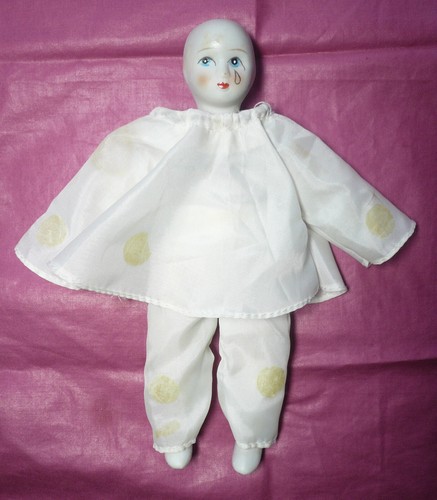 Pierrot clown doll - pierrot,