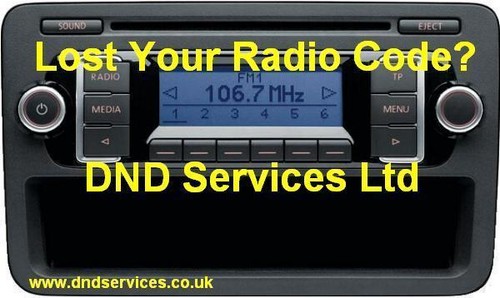 Volkswagen radio code - vw,