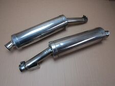 Yamaha XJR 1300 2003 11,815 miles exhaust silencers pair (14317)