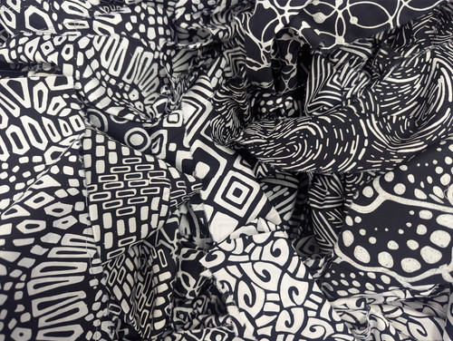 Lunn fabric scraps - lunn, ~4