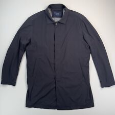 PAL ZILERI Mac Coat Uk46R IT56R Blue MADE IN ITALY