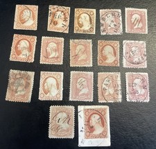 Huge Lot of 17 Mid 19th