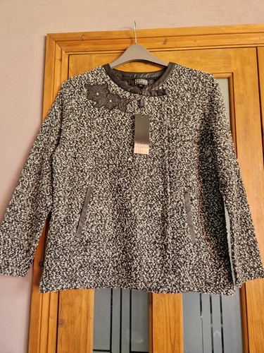Bnwt ladies black white - black,
