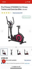 Cross Trainer 2 in 1 exercise bike