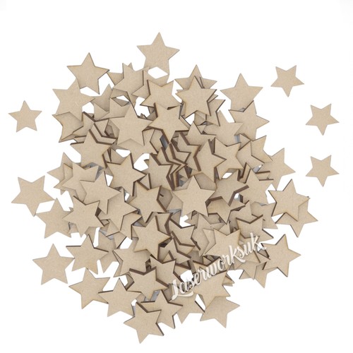Wooden stars laser cut - laser,
