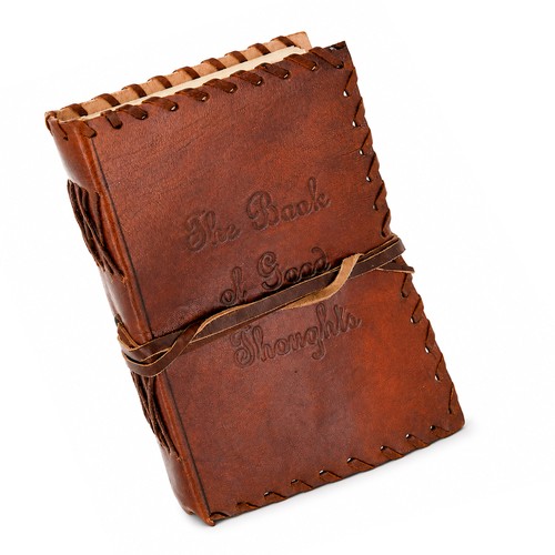 Handmade leather journal - handmade,