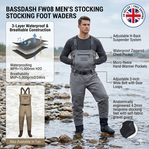 Bassdash fw08 breathable chest - fw08,