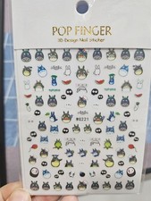 Studio Ghibli Totoro nail
