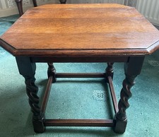 Antique Oak Coffee Table with