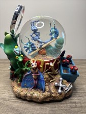 Disney Pixar A Bugs Life Snow Globe Music Box Snowglobe Retired 1998 No Box