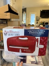 Spellbinders Grand Calibur Die Cutting Machine W/ Plates Instructions & Bonus