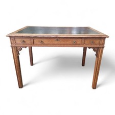 Victorian Oak Writing Table