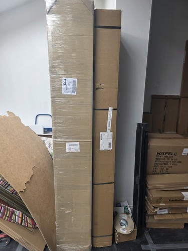 300mm larder unit oak with - oak,