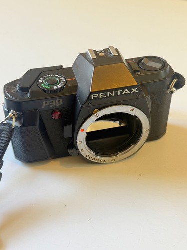 Pentax p30 35mm film camera - film,