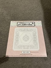 Kanban Cutterdies Square Die includes 6 ornate metal dies 