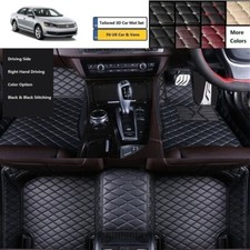Tailored Custom Make Full Cover PU Leather Car Mat for VW Passat B7 B8 CC