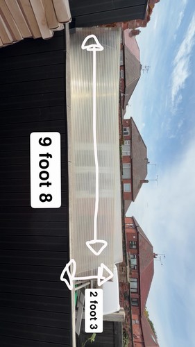 Conservatory sun panels - x6,