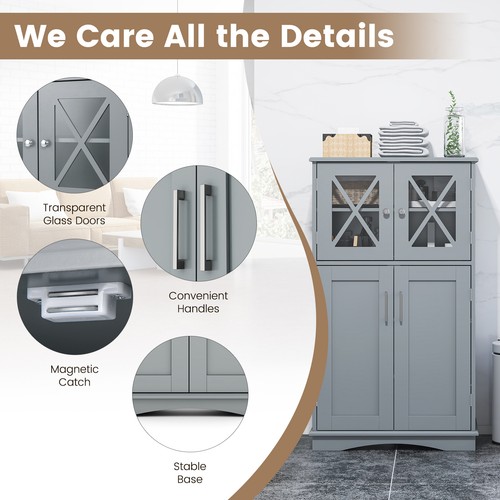 Bathroom storage cupboard - bathroom,