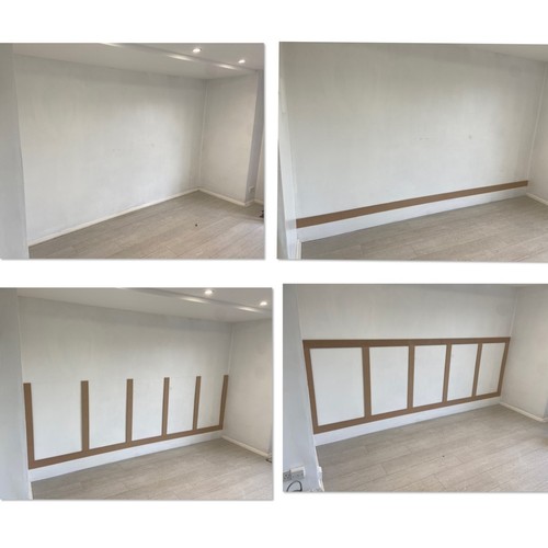 Mdf panelling strips diy wall - strips,