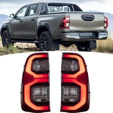 VLAND LED tail lights for Toyota Hilux Revo 2015-2020 2019 start animation