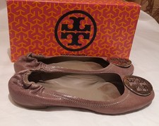 Tory Burch Reva Taupe Lizard