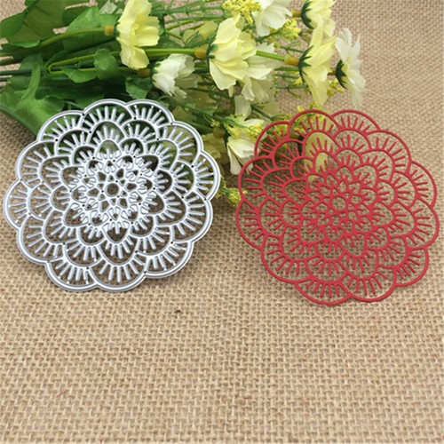 Flower doily metal - flower,