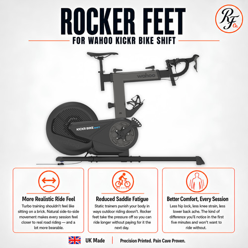 Rocker feet for wahoo kickr - rocker,