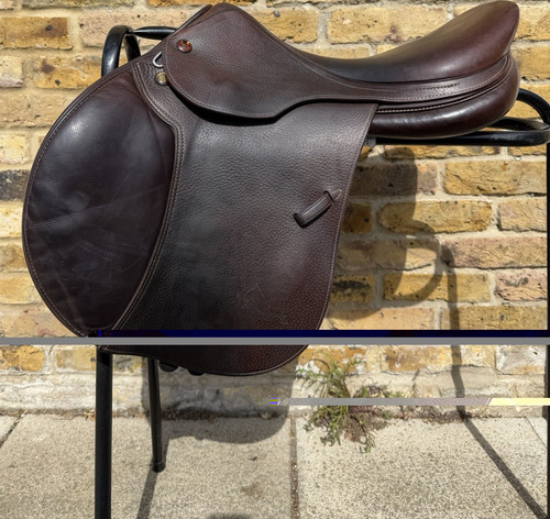 Prestige brown leather jumping - leather,