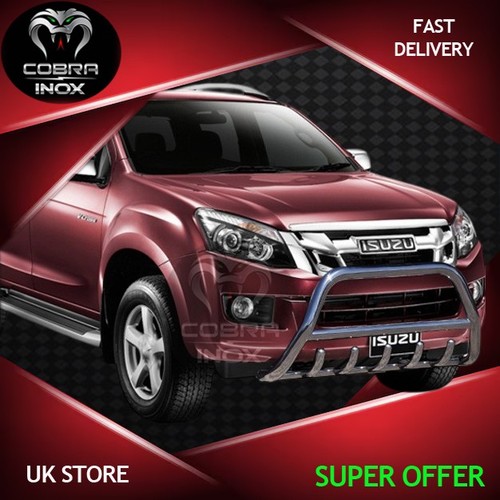 Isuzu max bull bar chrome - d-max,
