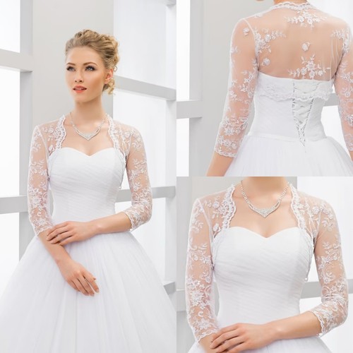 Elegant wedding dress - wedding, lace
