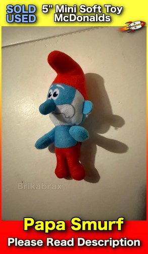 Mcdonald smurfs papa smurf - mcdonald's,