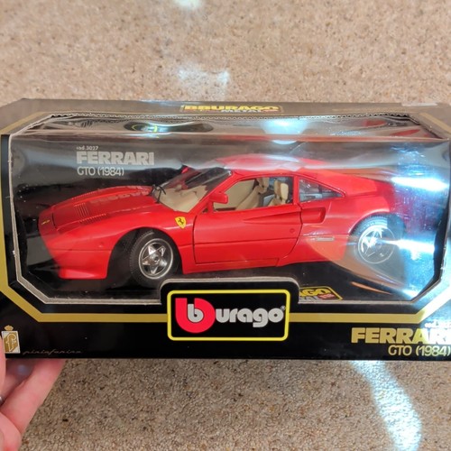 Burago ferrari gto - burago, 1:18