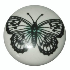 Vintage Ceramic Door Knobs -