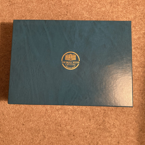 Boxed thomas webb - -, six