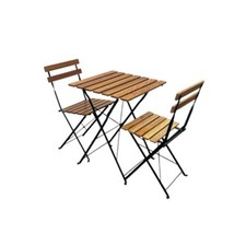 Wooden Garden Bistro Furniture, Garden Table and chairs, Outdoor Dining Seating