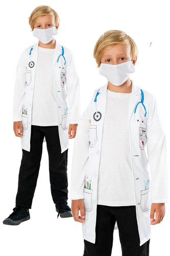 Doctor costume boys - boys, surgeon