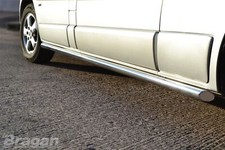 To Fit LDV Maxus V80 SWB Polished Stainless Steel Side Bars Tubes