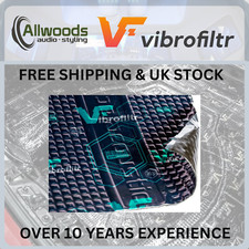 SOUND DEADENING PROOFING CAMPER VAN CAR BUTYL Vibrofiltr FOIL AUDIO PANEL 3mm SM