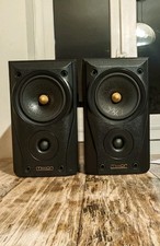 Mission 750 Black Ash Finish Speakers Good Working Condition