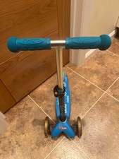 MINI MICRO DELUXE SCOOTER TURQUOISE BLUE GREEN - GREAT CONDITION