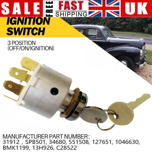 Ignition switch position - switch, 3