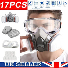 17PCS 6200 Respirator Mask