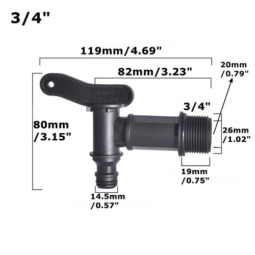 Fresh waste water tank drain - waste,
