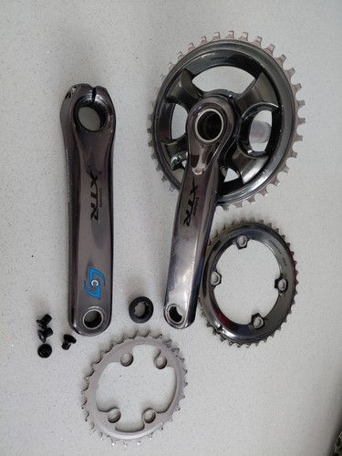 Xtr m9000 crankset with - xtr,